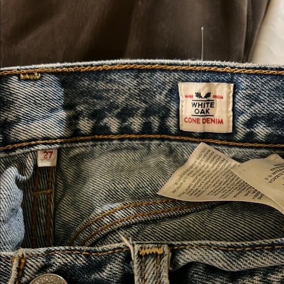 LEVIS 501 selvedge White Oak Cone Denim Red Line Jean 27x27 levis historic plant - Picture 2 of 8